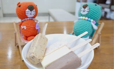 무료 아이스크림·10엔 간식