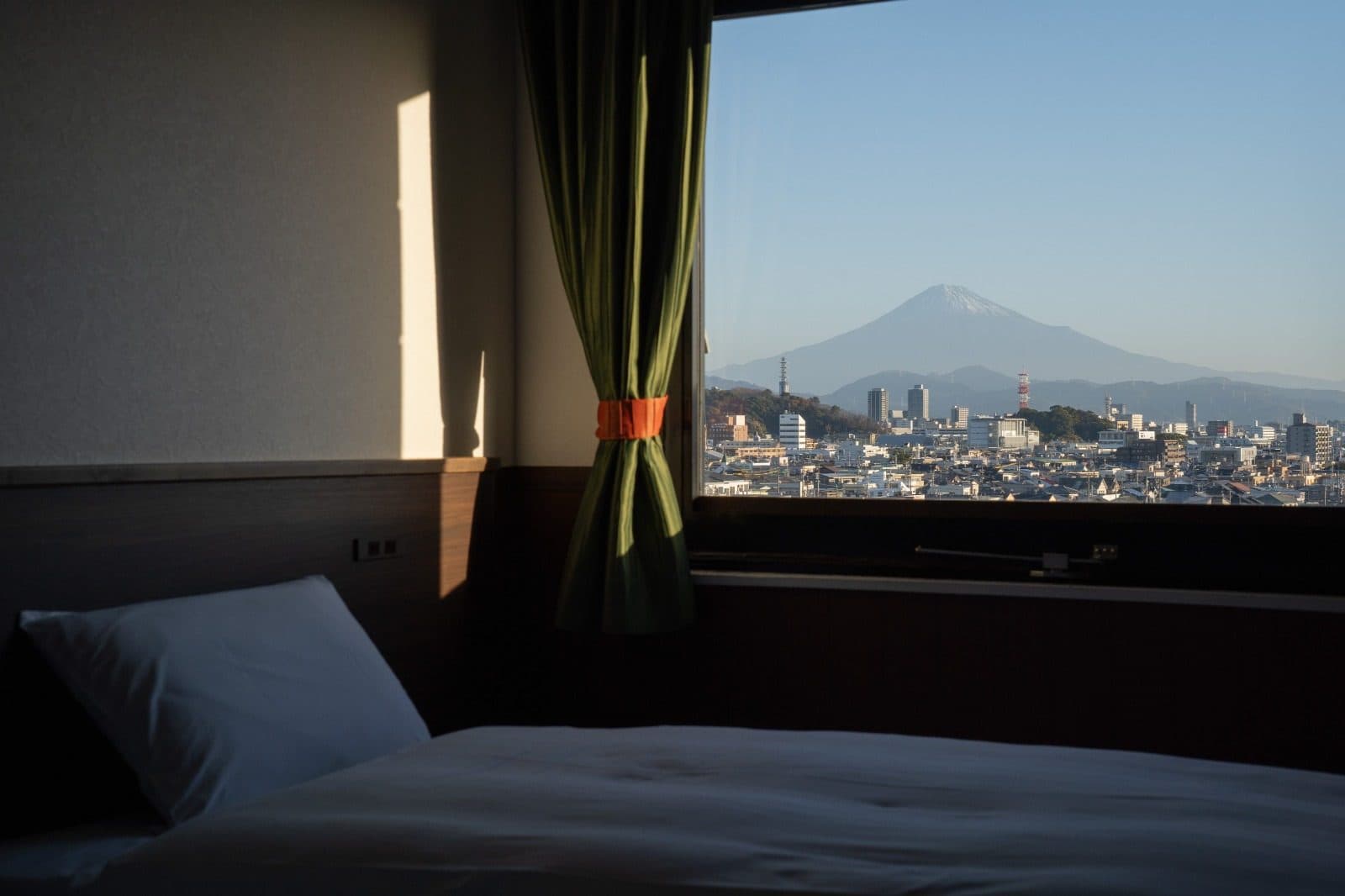 Mt. Fuji from your room