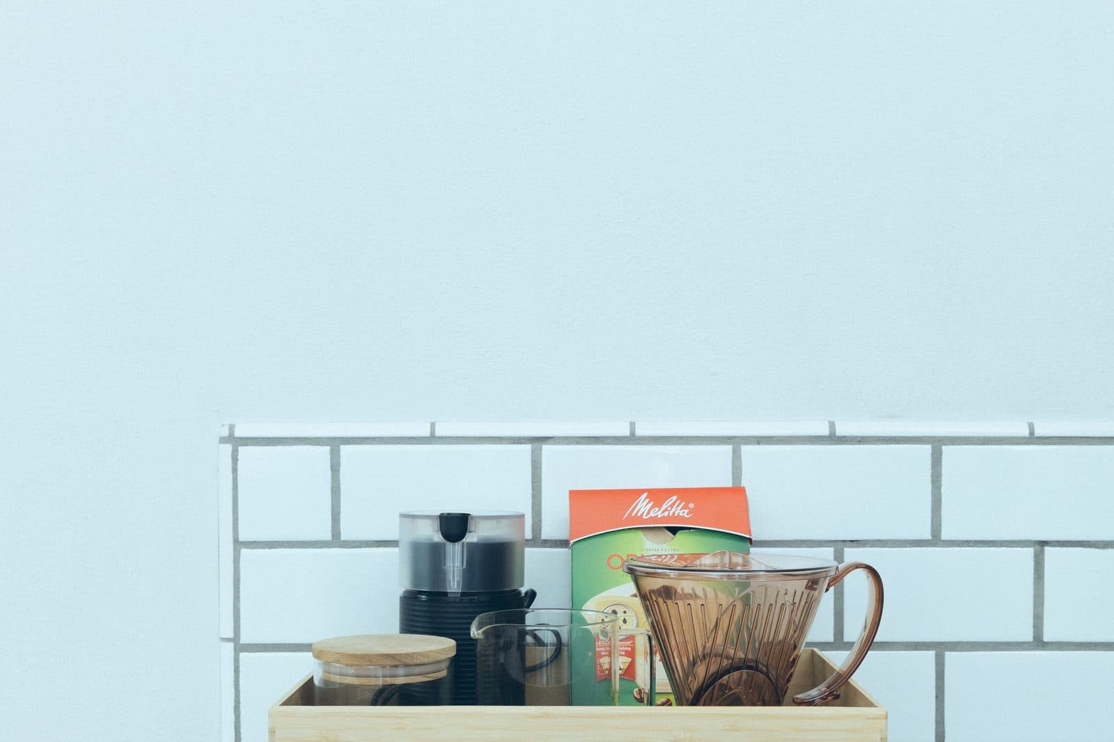 Freshly ground coffee