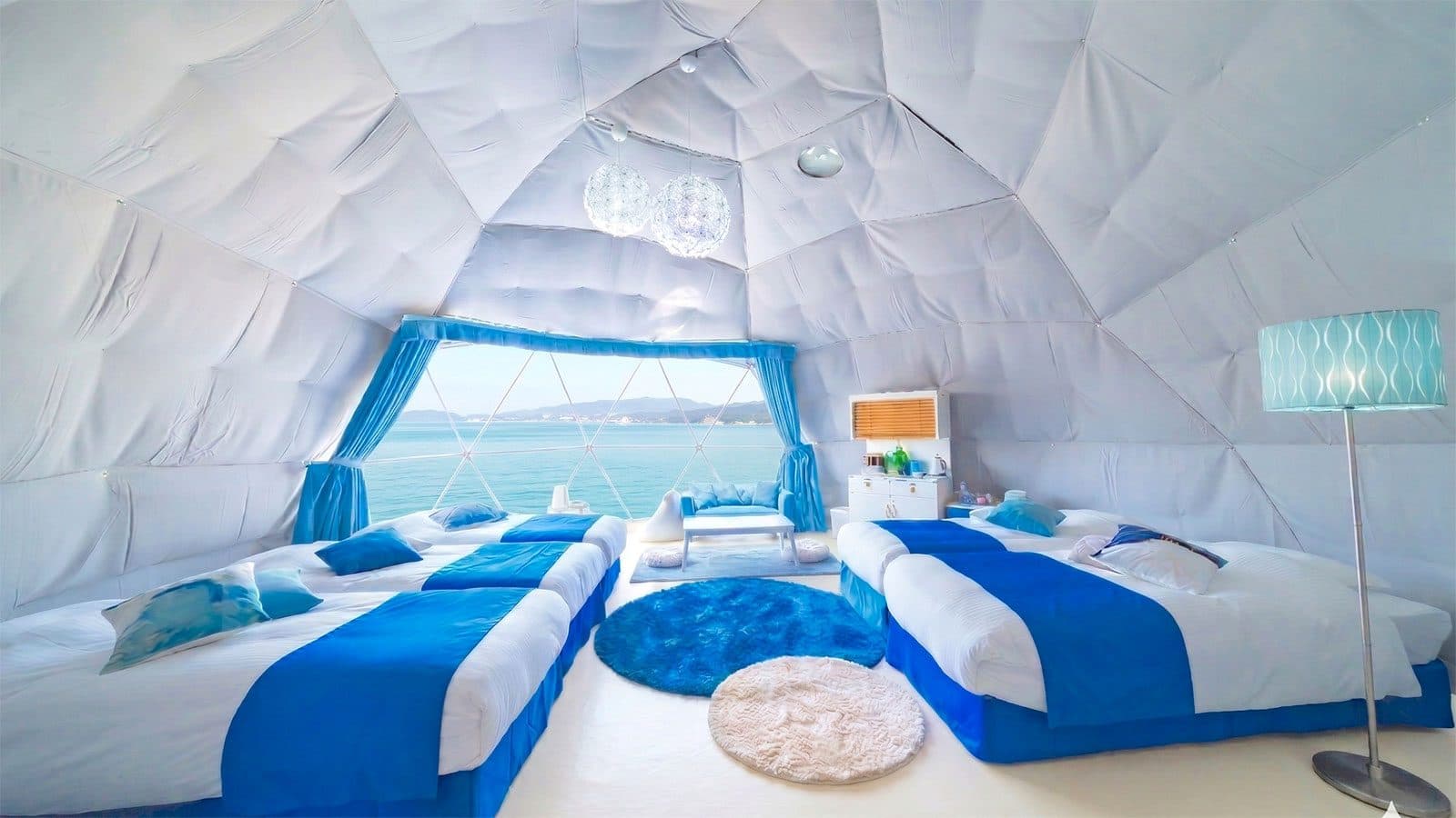 7m ocean-view dome tents