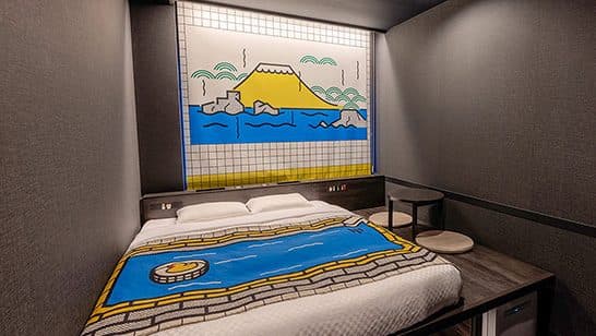 만화 디자인 객실