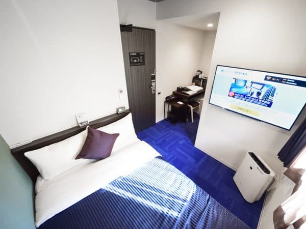 Semi-double beds throughout