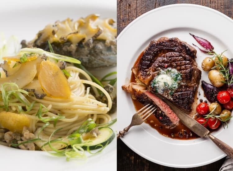 Italian and steakhouse dining