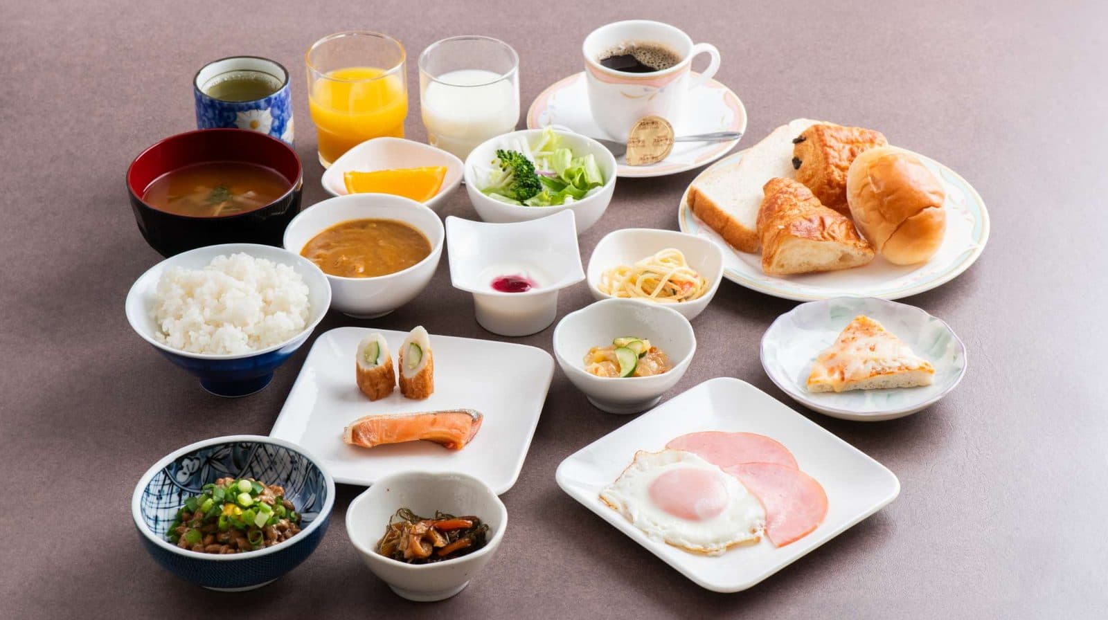 손수 만든 세미 뷔페 조식