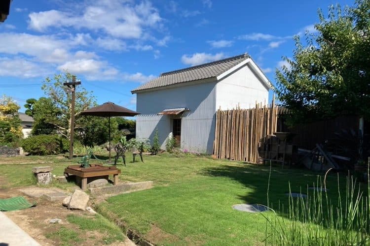 Village headman's estate and garden