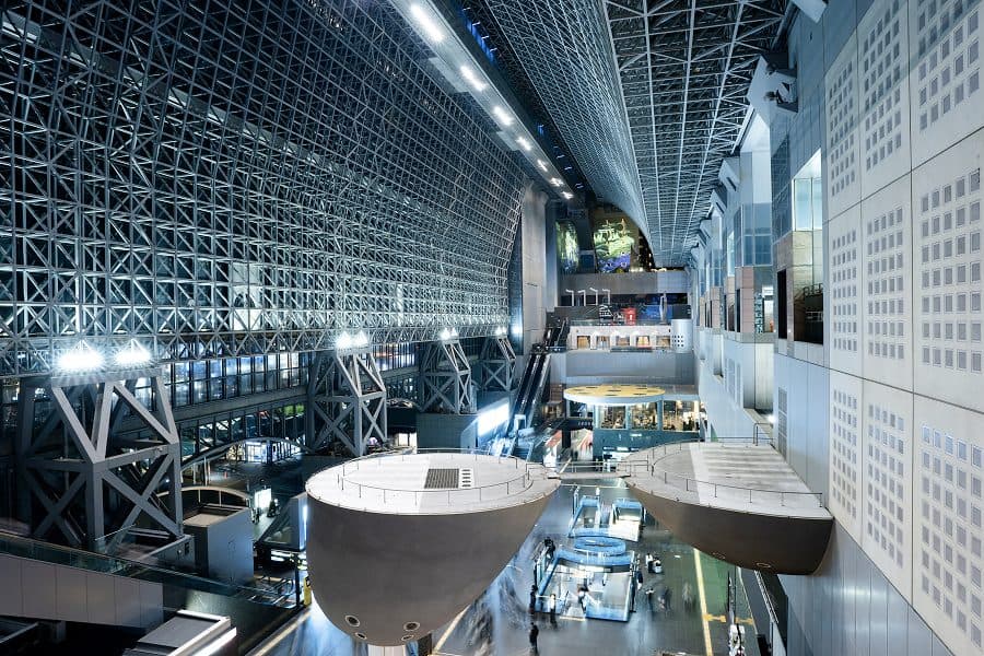 Inside Kyoto Station