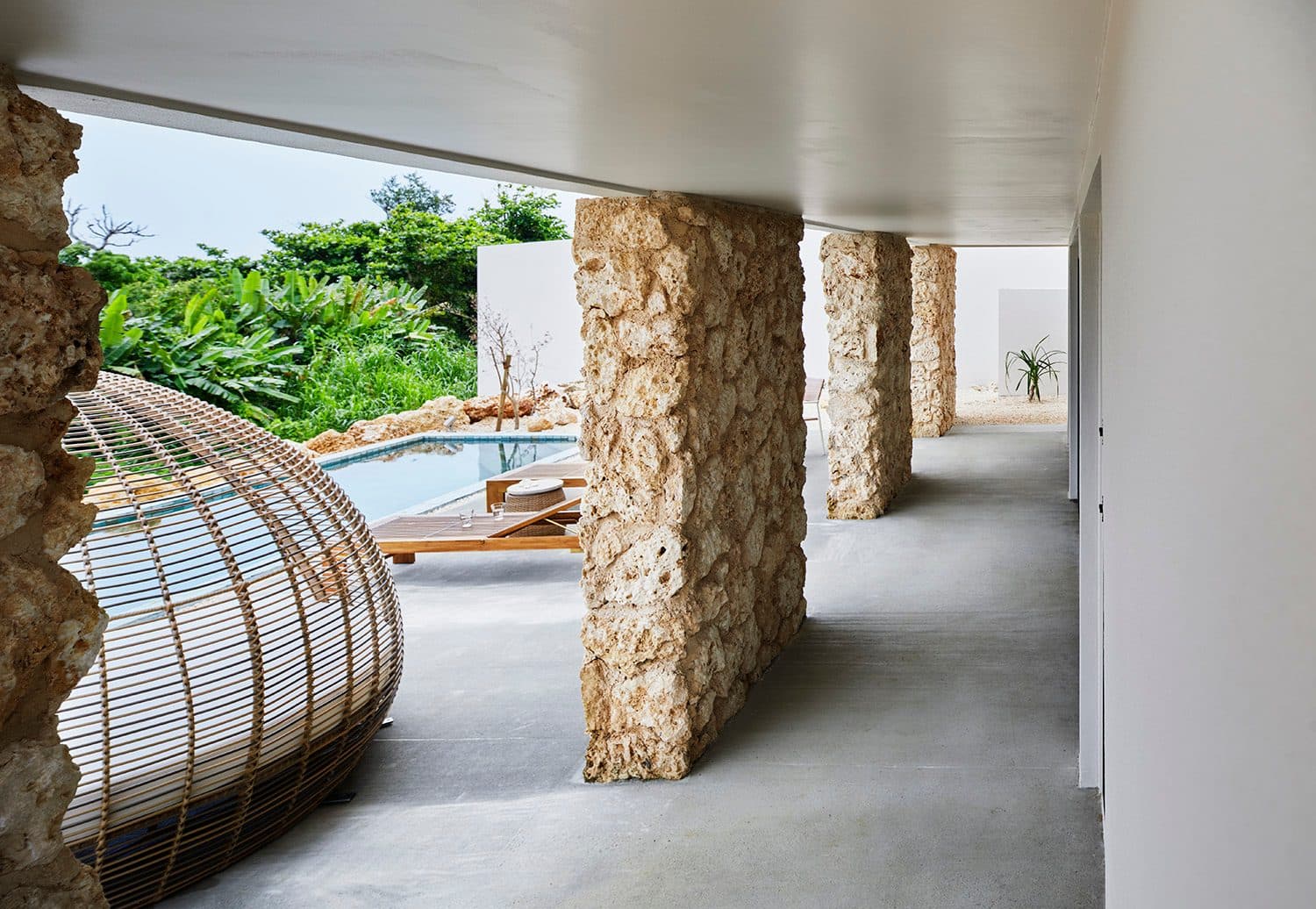 A private pool in every room