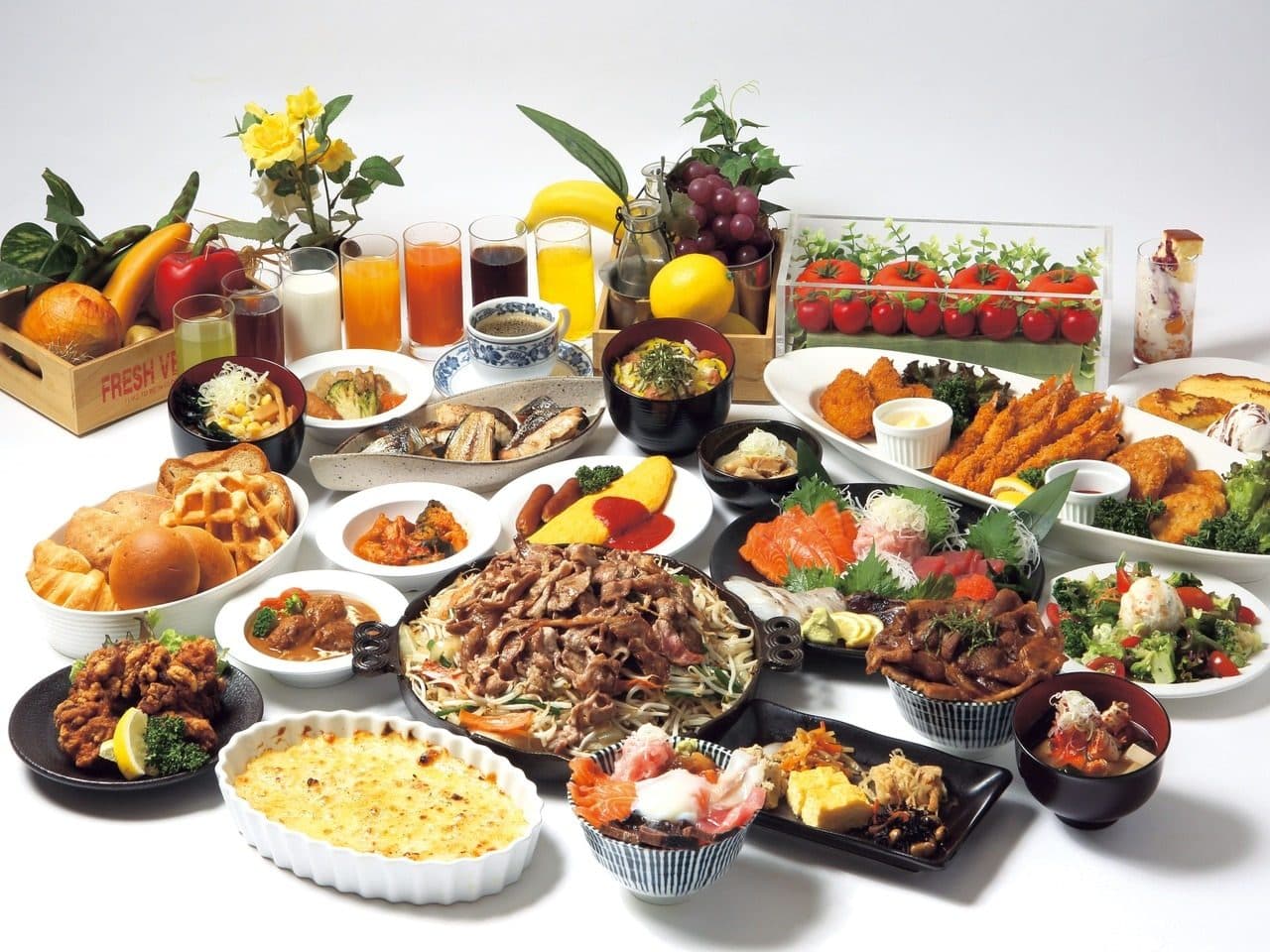 Hokkaido breakfast buffet