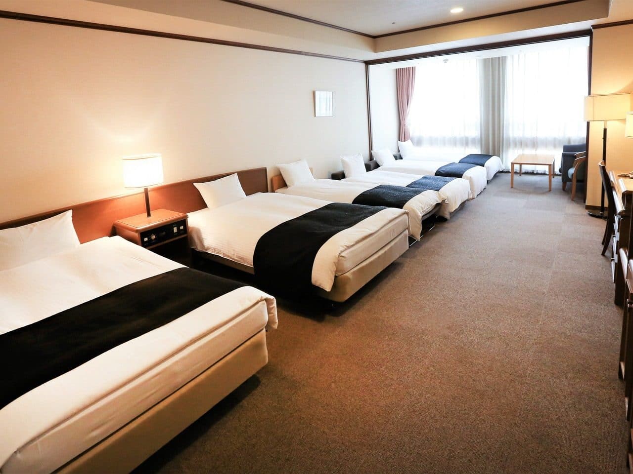 Rooms for up to six