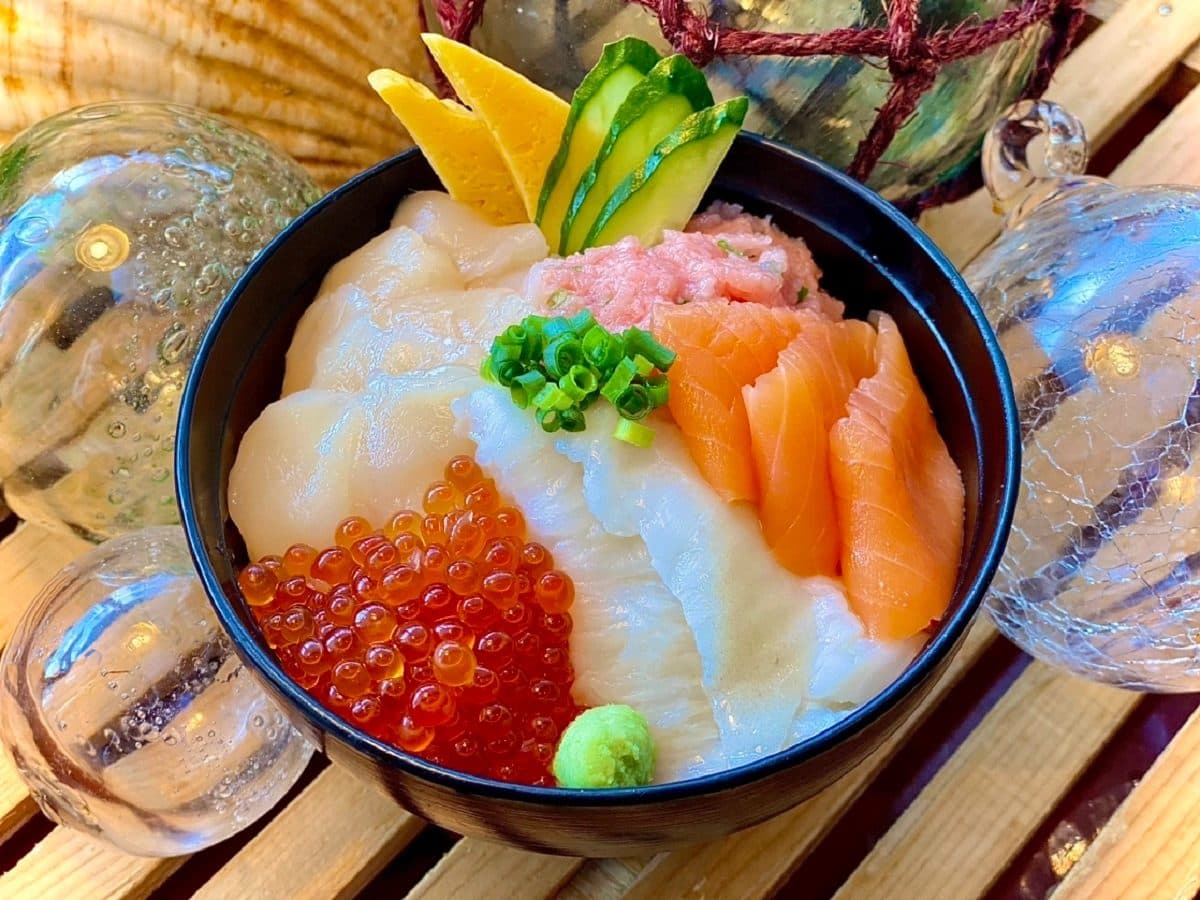 Hokkaido seafood breakfast
