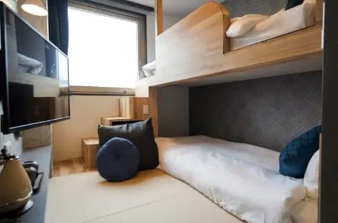 Tatami bunk rooms