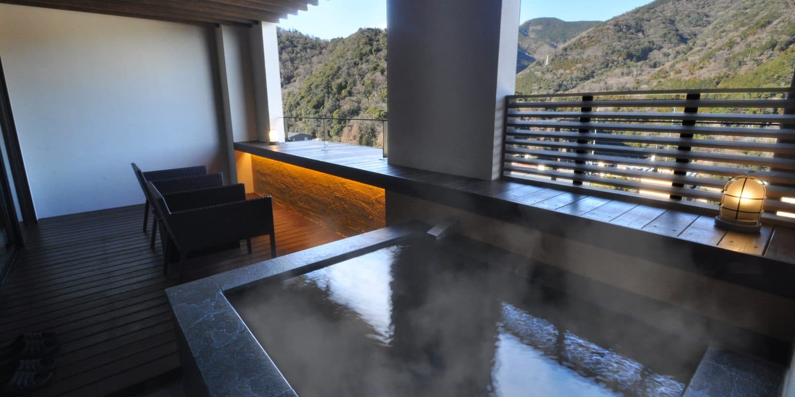 Private onsen in every room