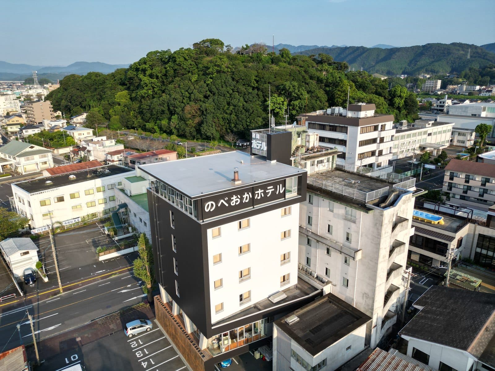 시로야마 공원 입구