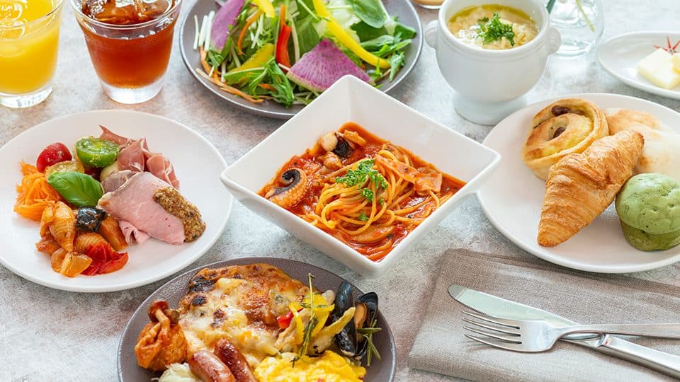 이탈리안 조식 뷔페