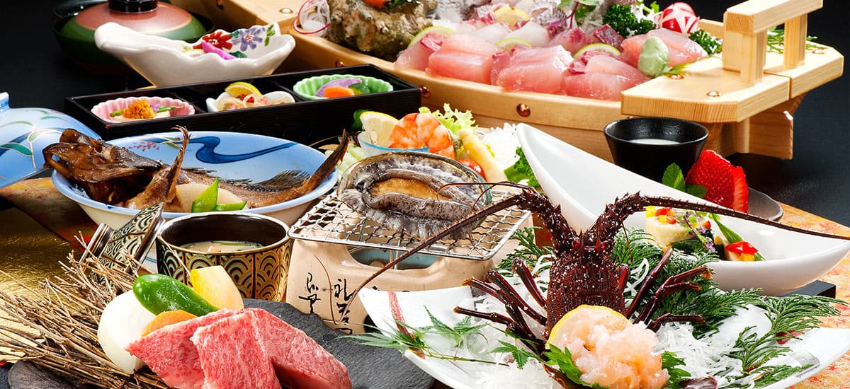 Ise Lobster and Abalone Cuisine