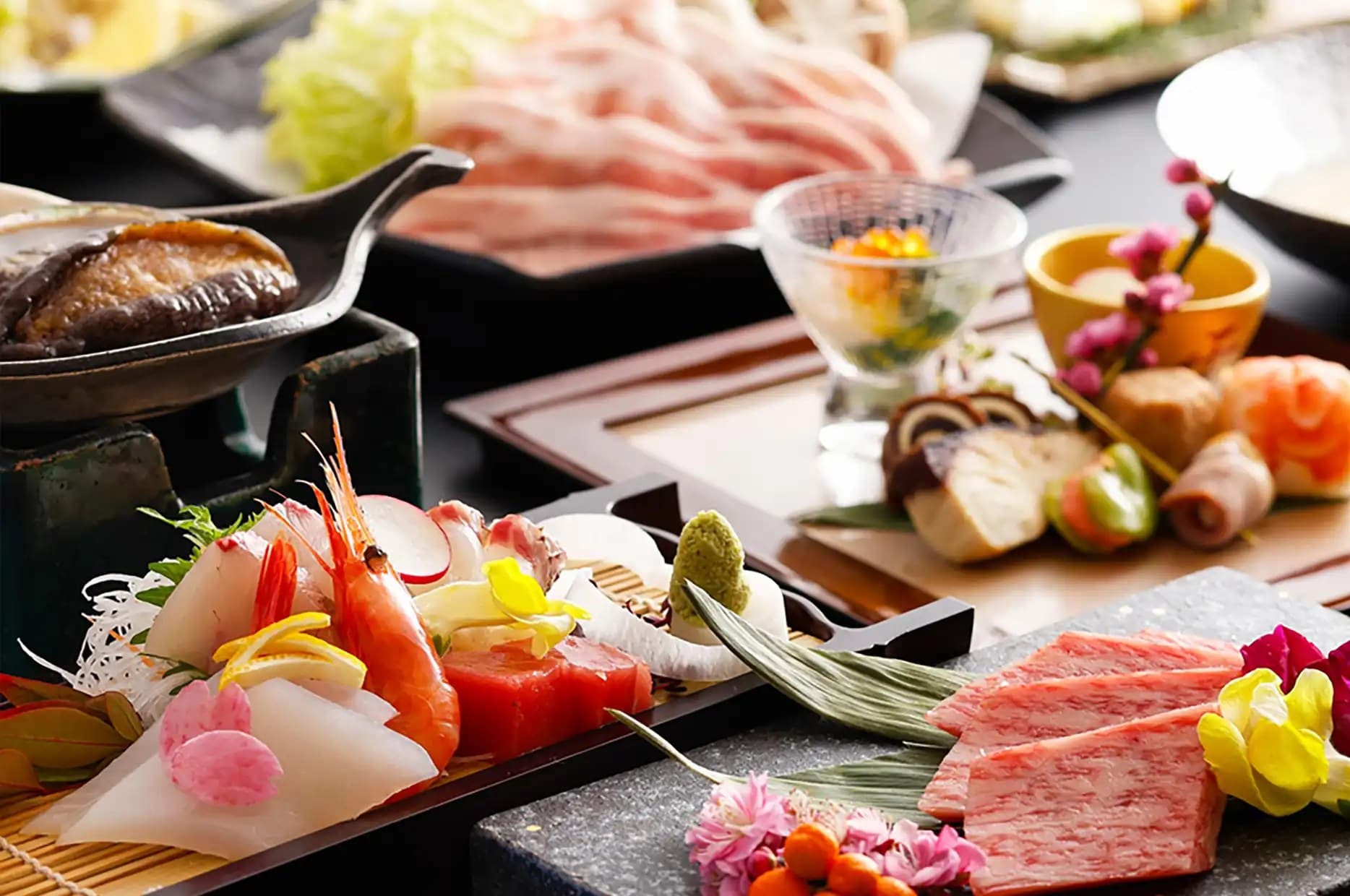 A Kaiseki of Tottori's Seasonal Flavors
