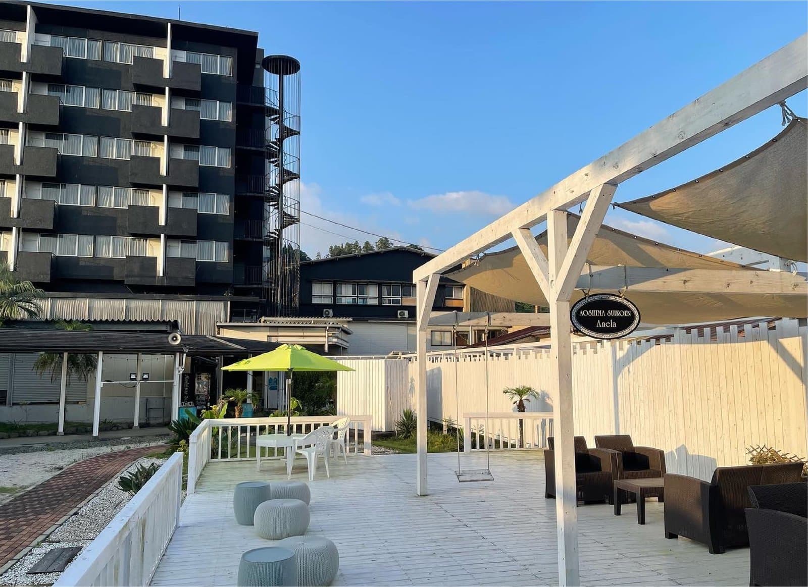 Terrace and Rest Areas