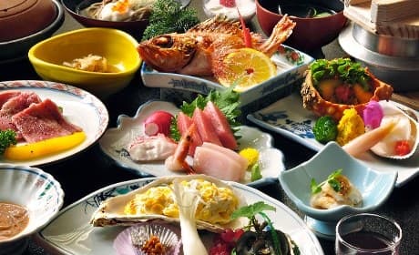 Cuisine: Iwaizumi Mountain and Sea Platter