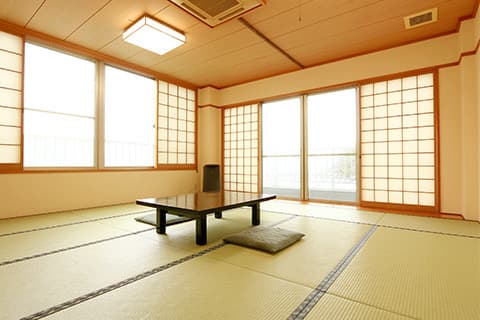 Ocean-View Tatami Rooms Throughout