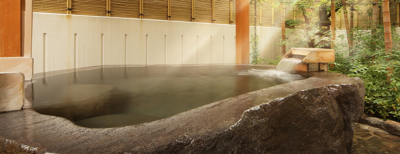 Private Baths & Sauna for Two