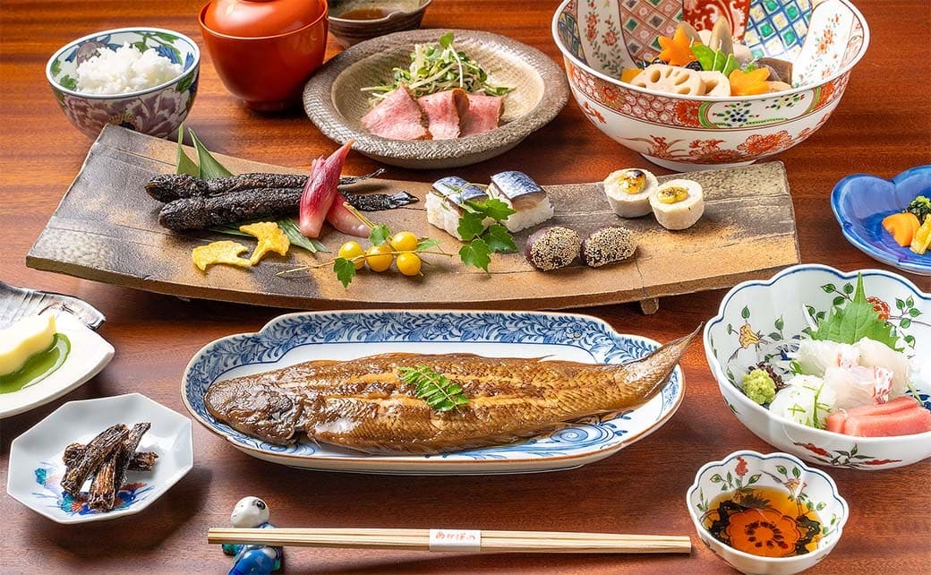 사가의 맛, 가이세키