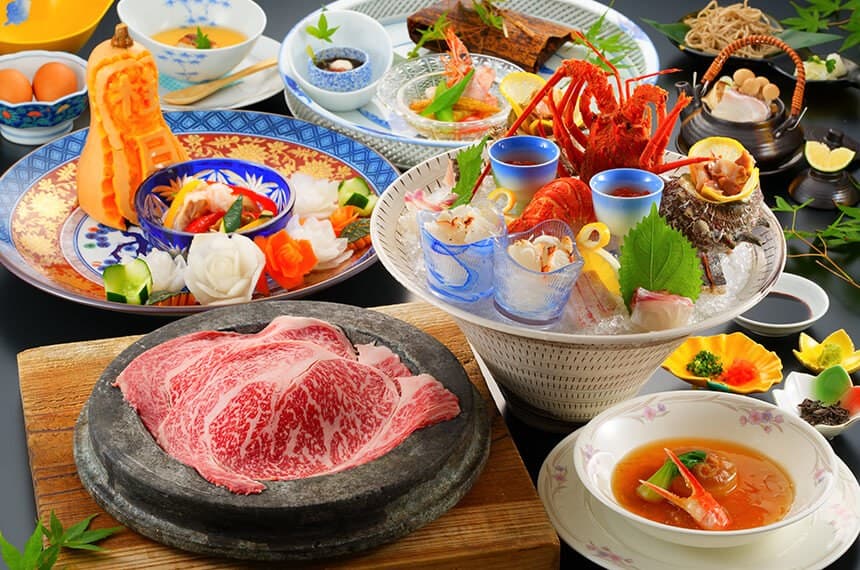 Kaiseki of Mountain and Sea