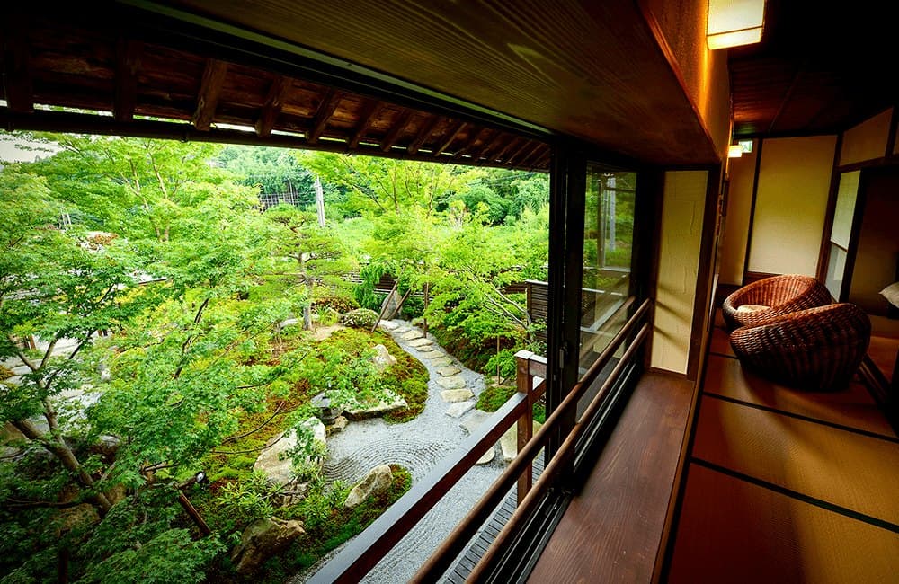 Rooms Facing the Garden