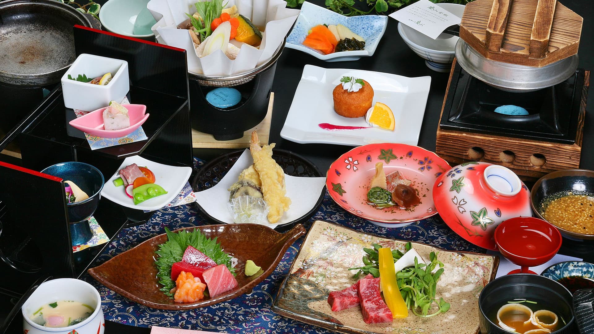 Yamanashi Kuroge Wagyu & Local Dishes