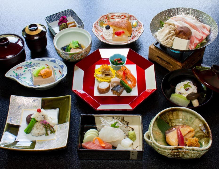 Kaiseki Capturing Nara's Four Seasons