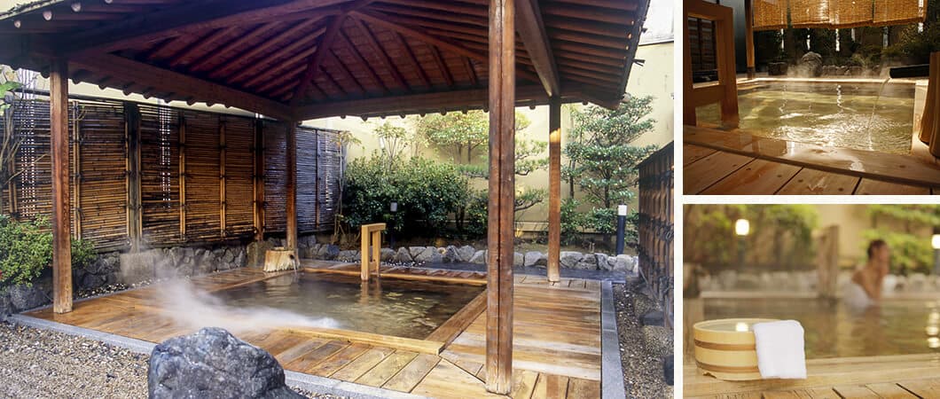 A Natural Hot Spring from 1,250m Underground