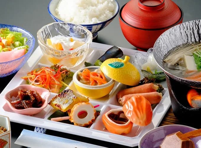 A Table Set With Sanin Ingredients