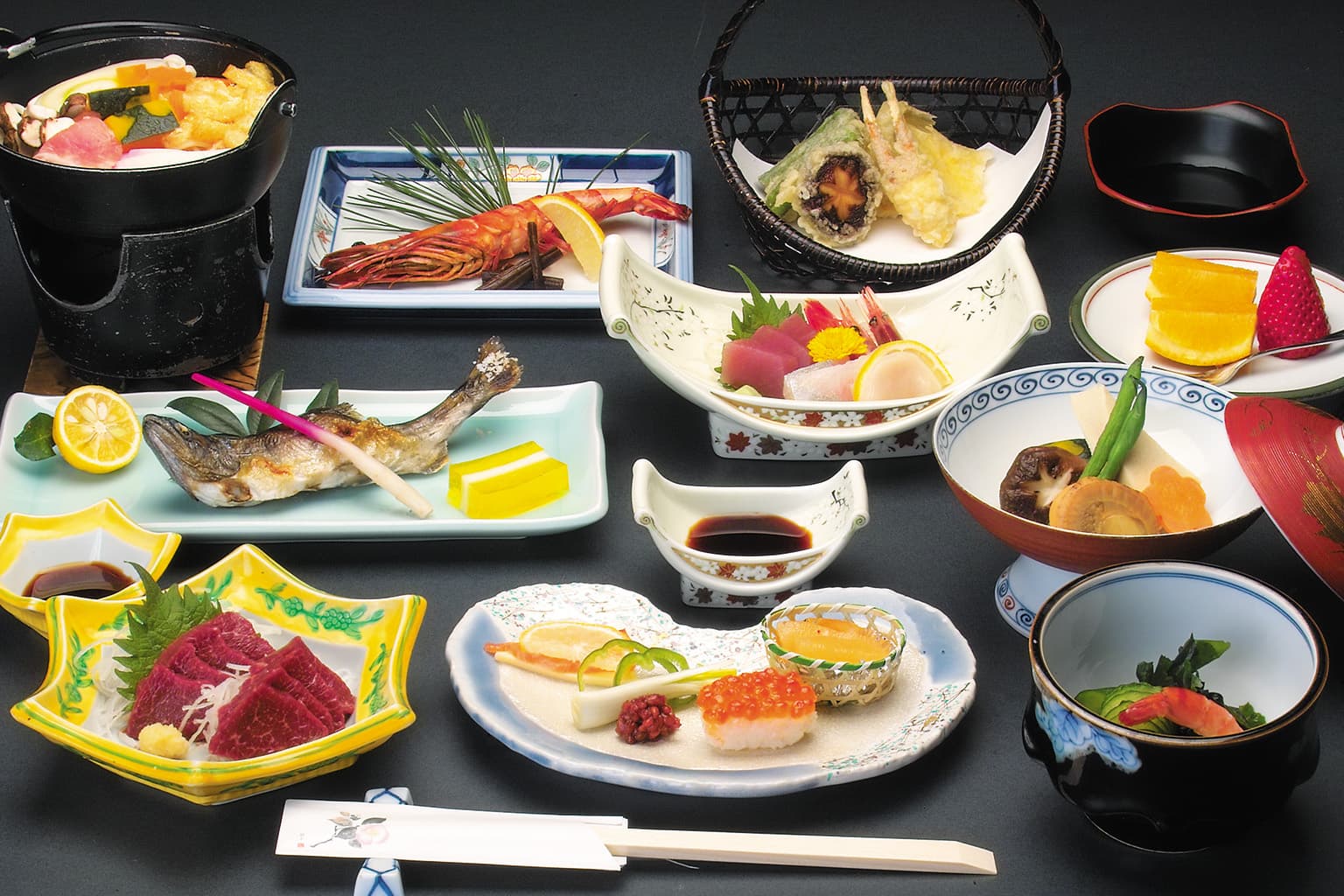 Shimobe's Seasonal Mountain and River Fare