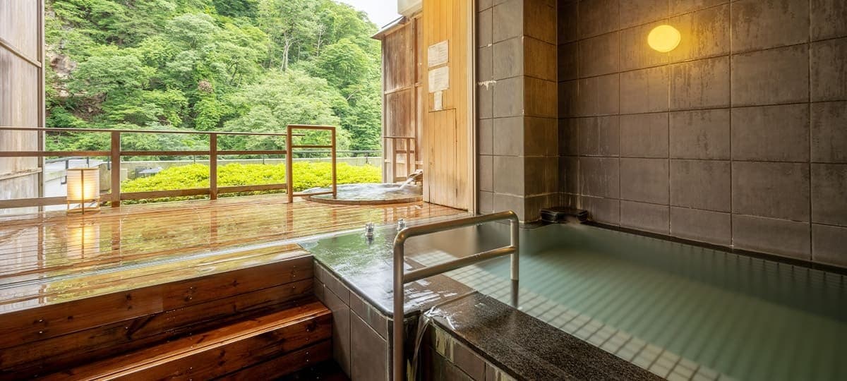 A Private Hot Spring for Two
