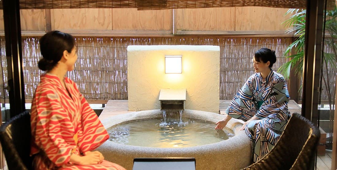 Special Rooms with Their Own Open-Air Bath