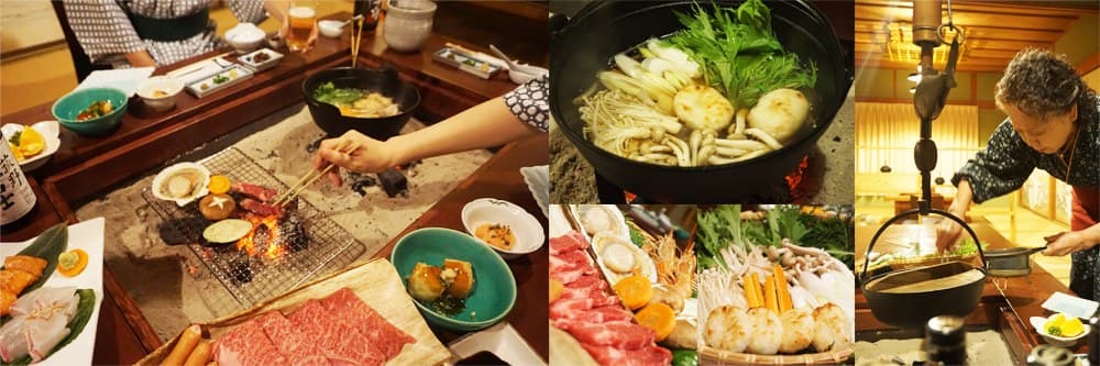 Creative Irori Hearth Cooking