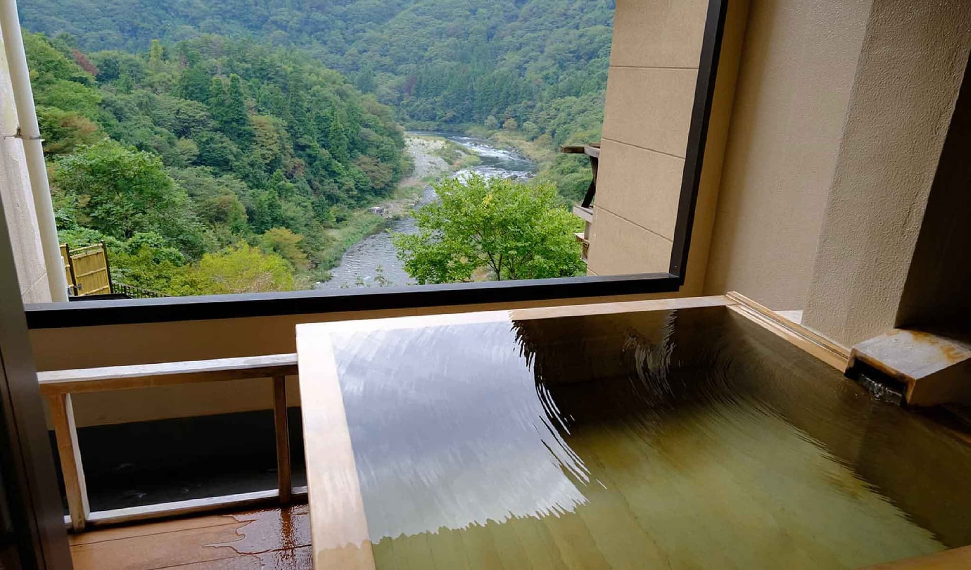 A Night in a Room with Its Own Open-Air Bath
