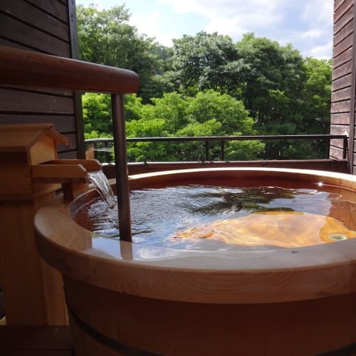 Rooms with Private Open-Air Baths