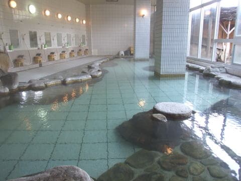 Two Indoor Baths in the Grand Bathhouse