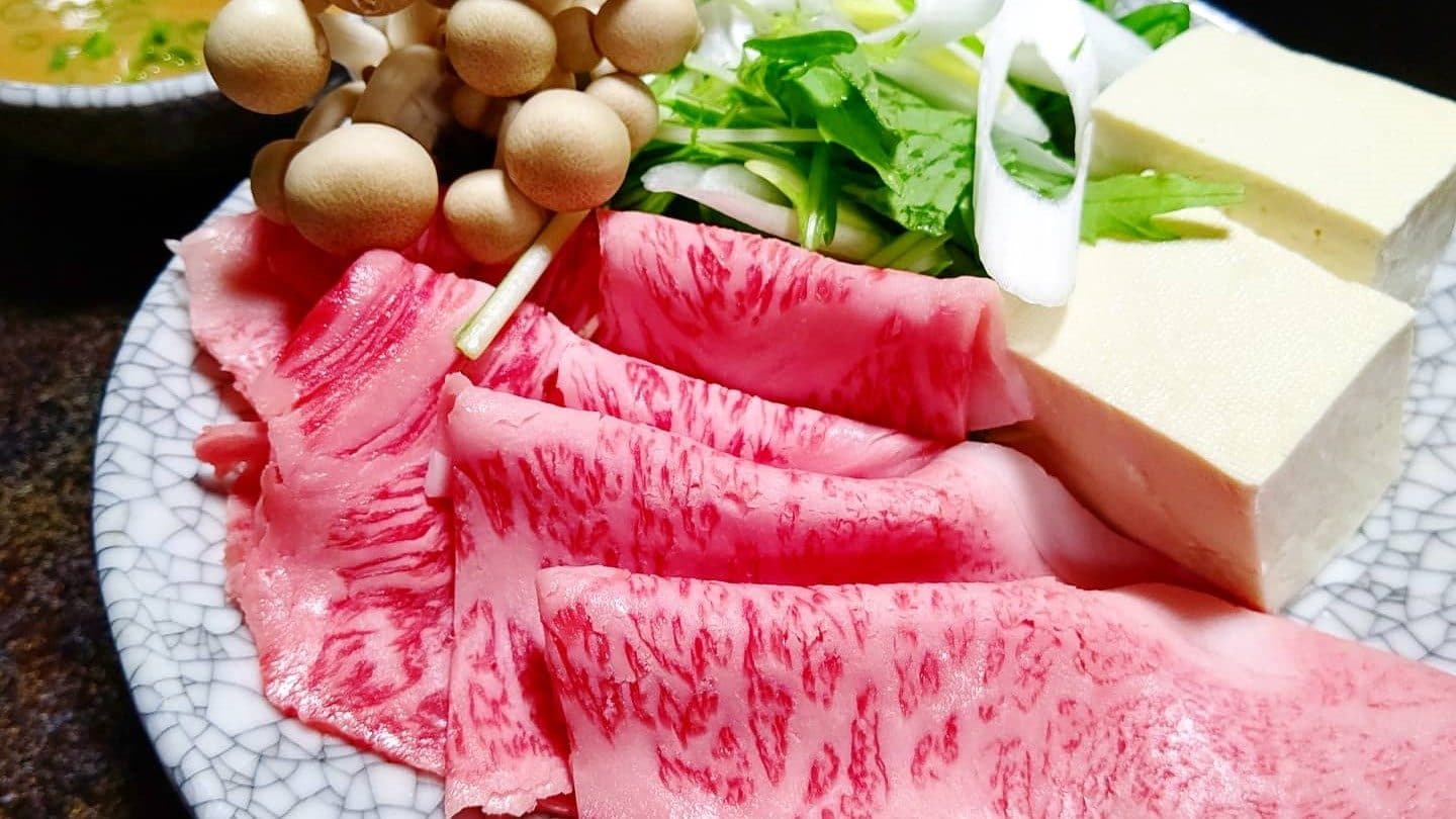 常陆牛涮锅与家常晚餐