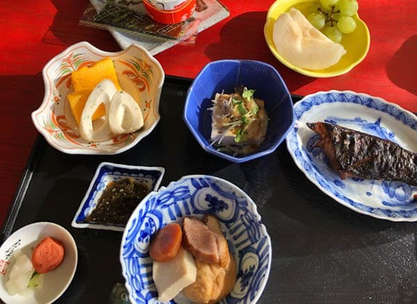 Dining with a view at Kamometei