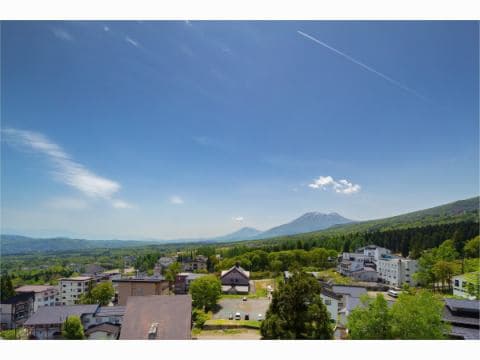 A Rooftop Observatory Facing Mt. Myoko