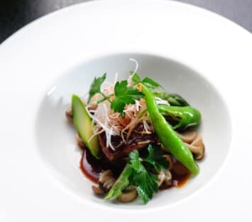 Dining at the Private Restaurant Shoan
