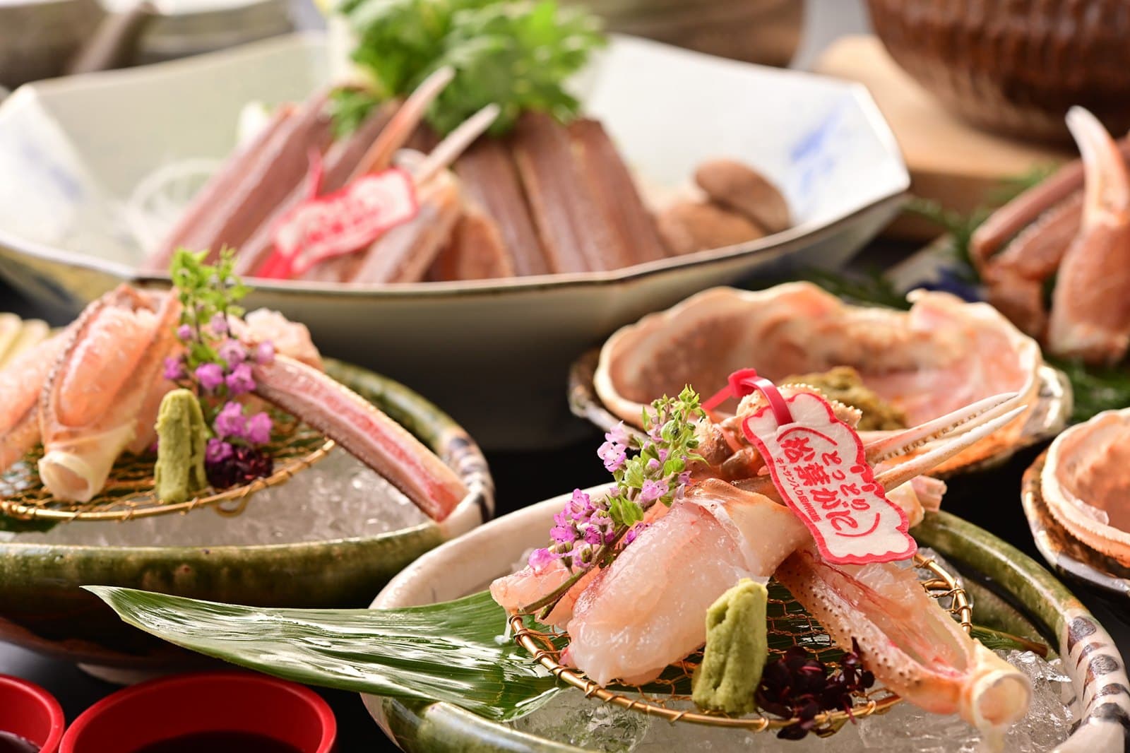 The Ryokan's Specialty — Matsuba Crab