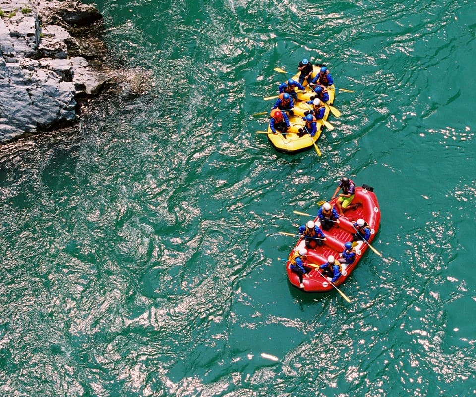 The Yoshino River and nature