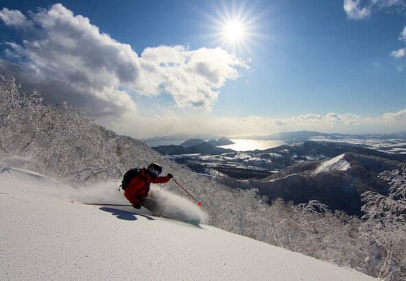 Ski Slopes and Myoko Views