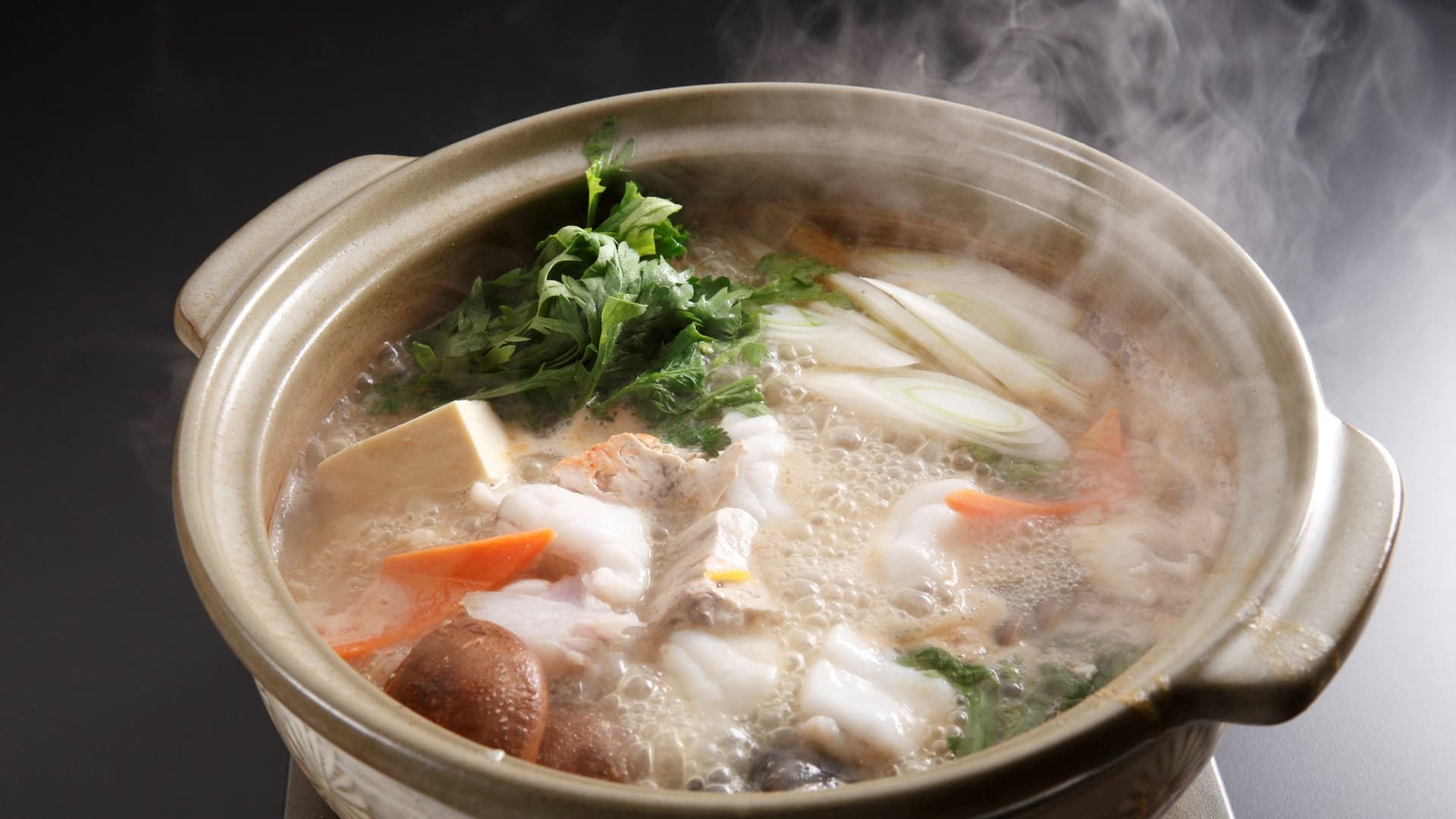 A Warm Bowl of Fugu Chirinabe