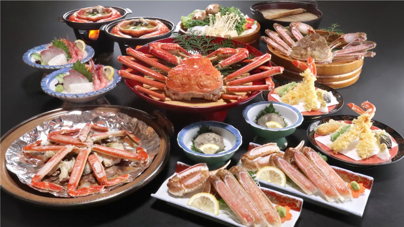 겨울의 주인공, 대게 풀코스