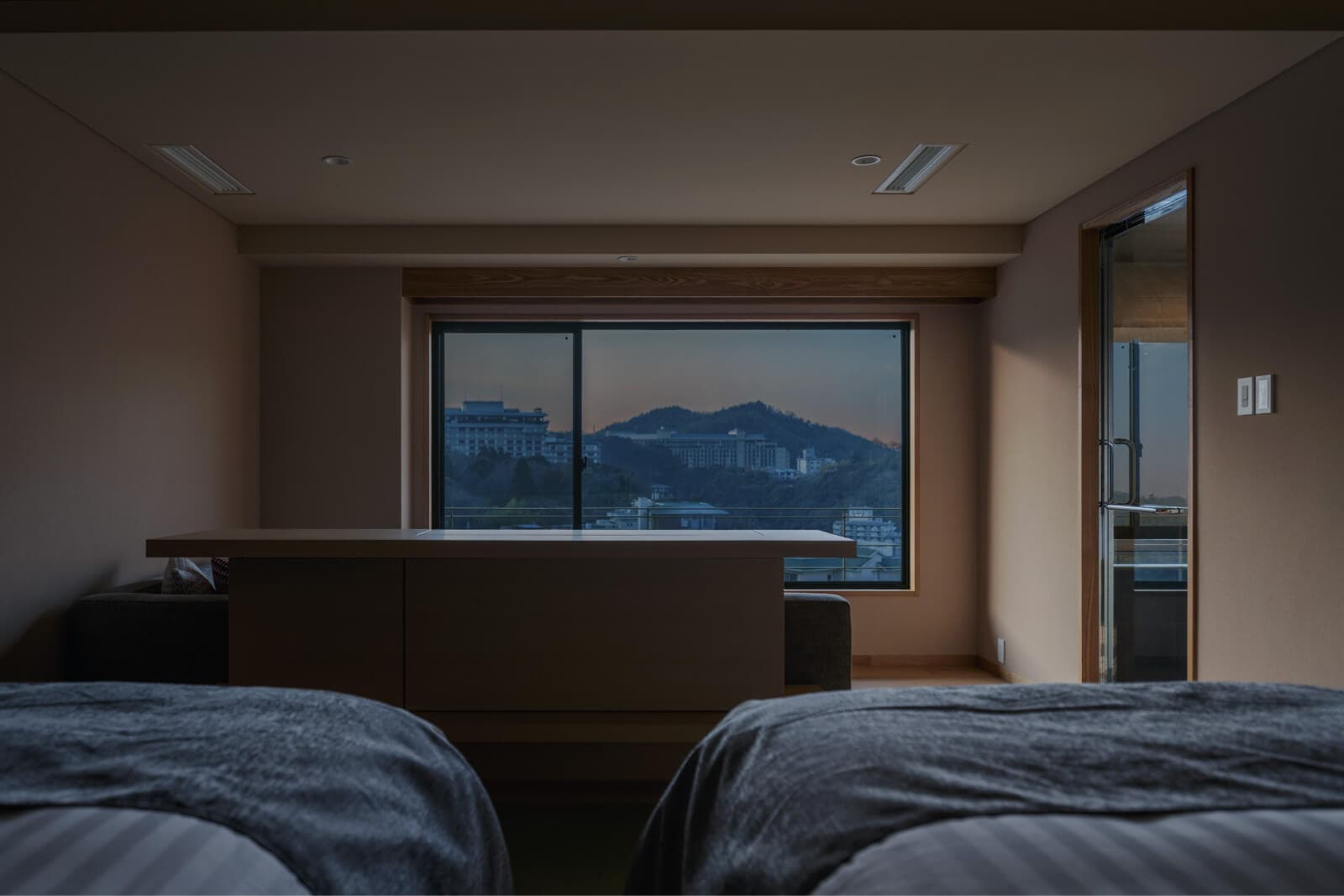 객실 노천탕 스위트 산슈유
