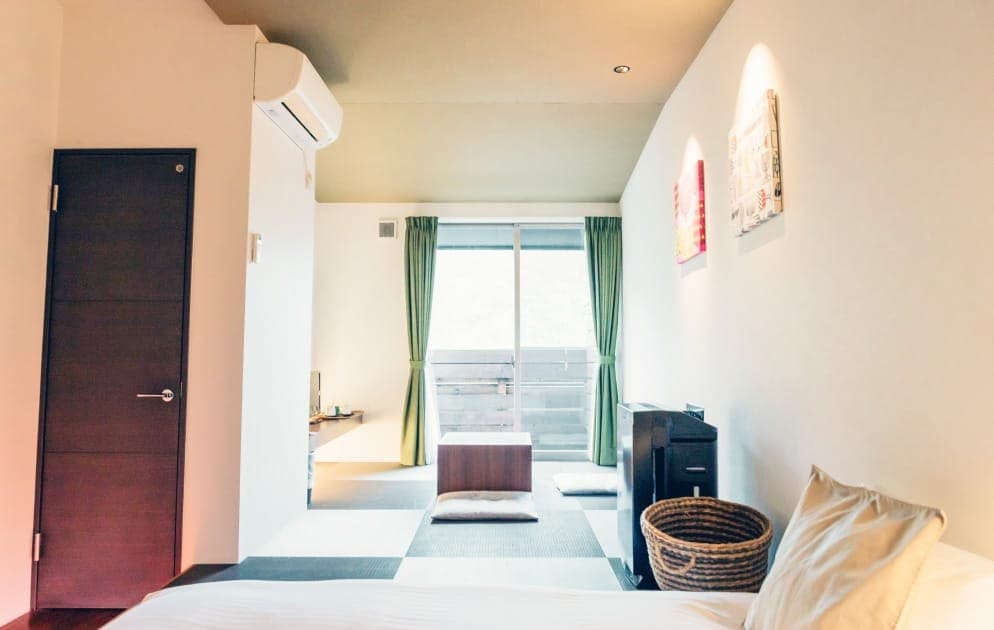 The New Wing — Modern Rooms with Semi-Open-Air Baths