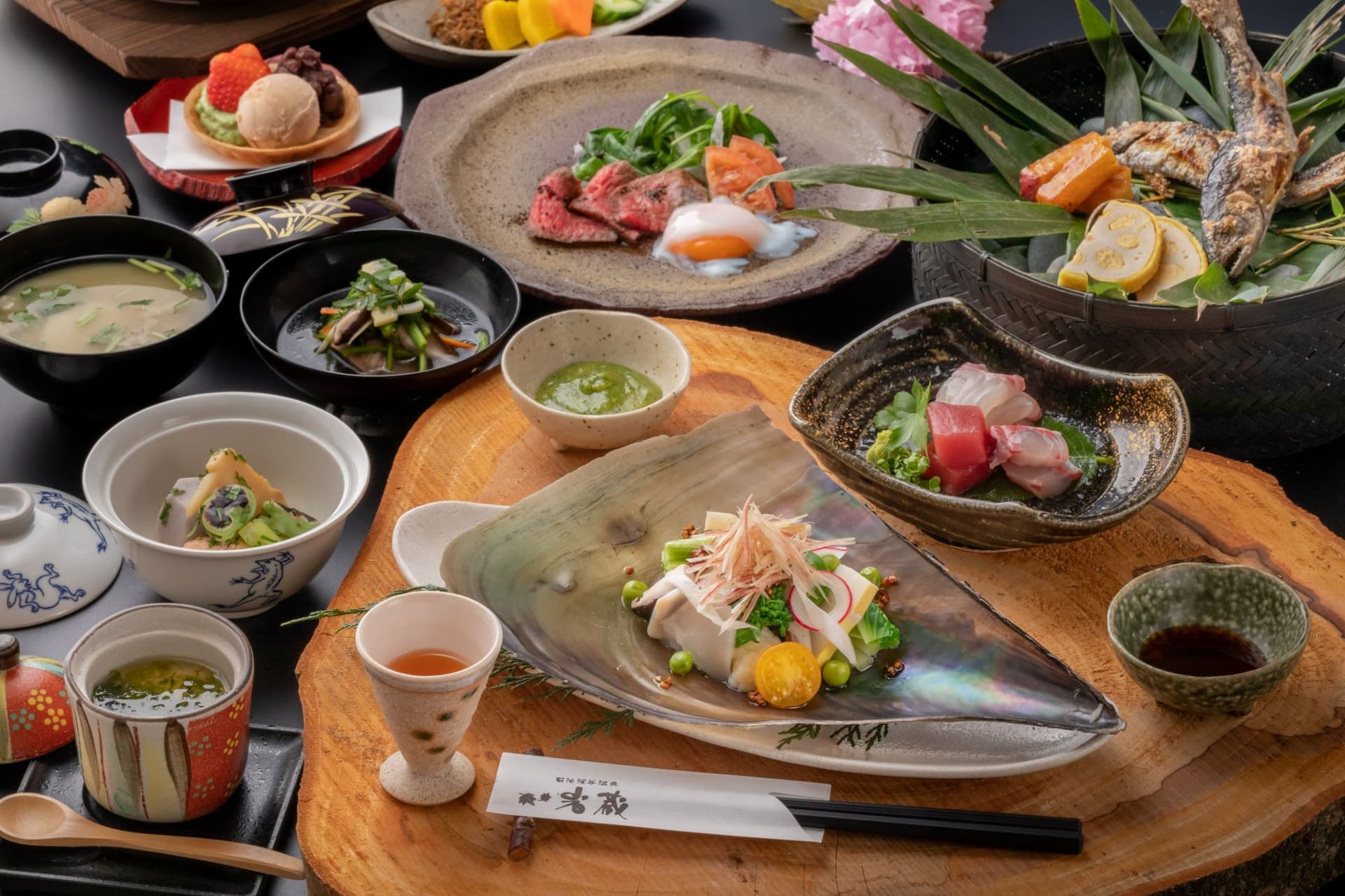 구마모토産 창작 카이세키
